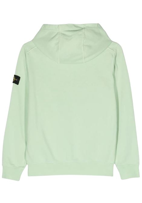Green cotton sweatshirt for children Stone Island | 761661640/SUVERDE